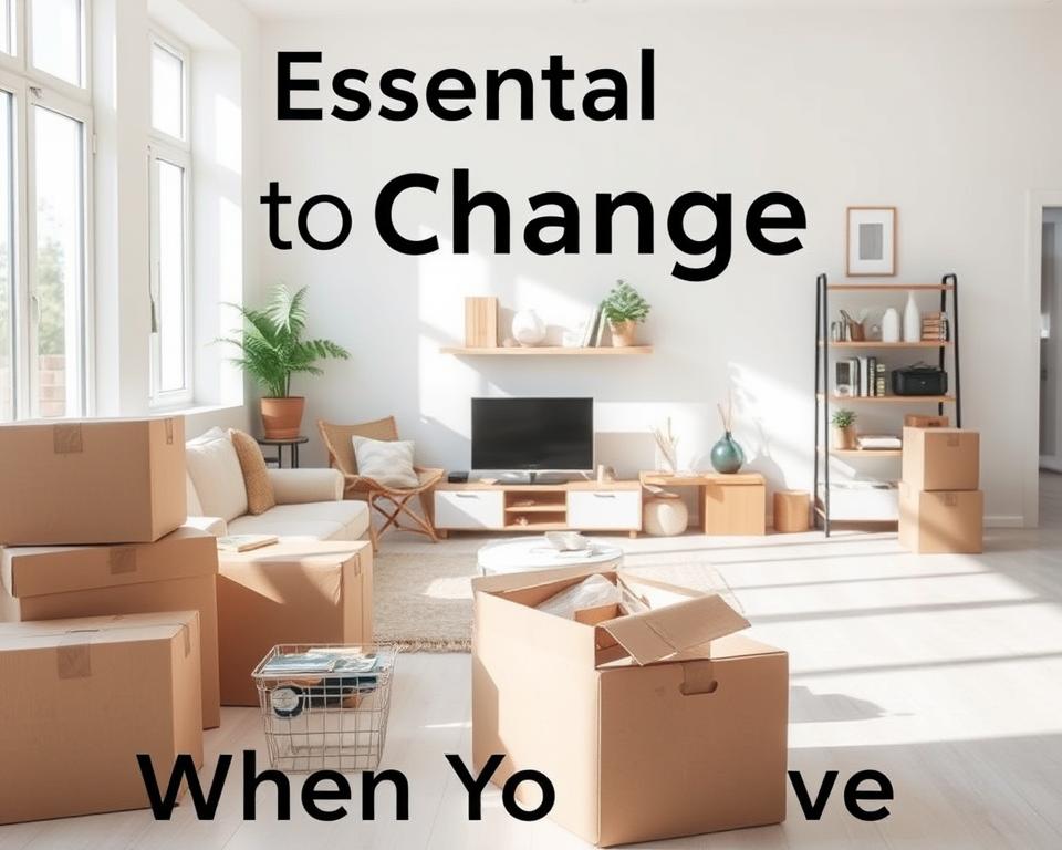 Essential Things to Change When You Move